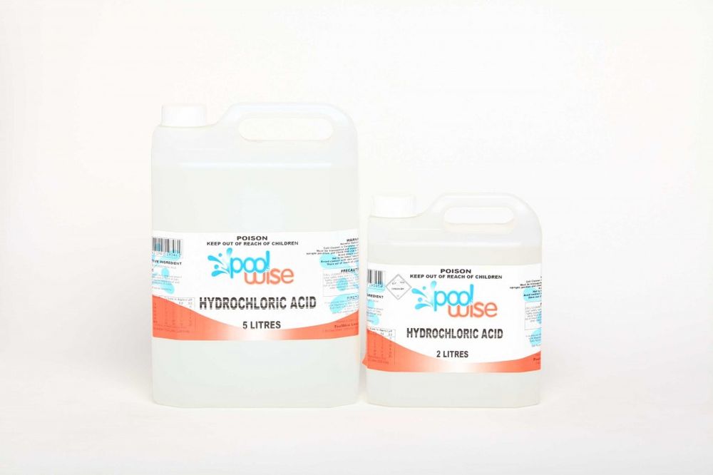 Hydrochloric acid 5L at Counties Pool and Spa
