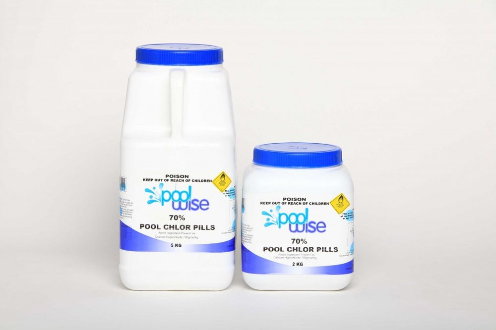 Pool Chlor Pills  NON STABLE 2kg at Counties Pool and Spa